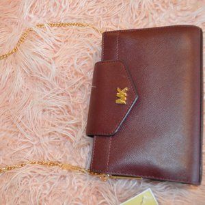 Michael Kors Burgundy Crossbody Bag